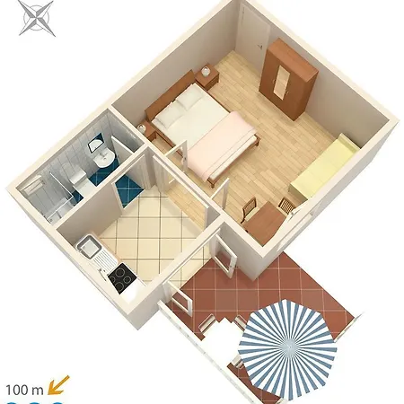 Rogoznica 4313d Daire *